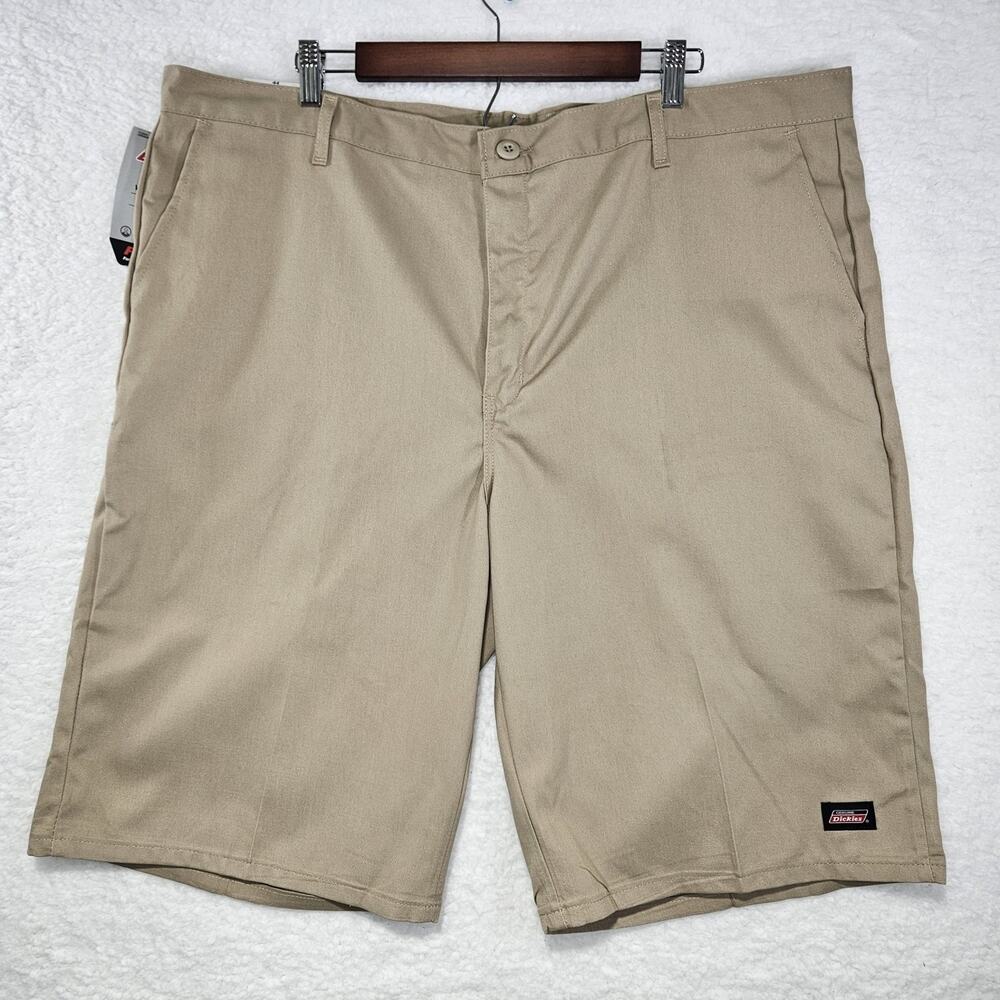 Dickies Essential Work Workwear Shorts Relaxed Fit Tan Men's Size 44 Durable